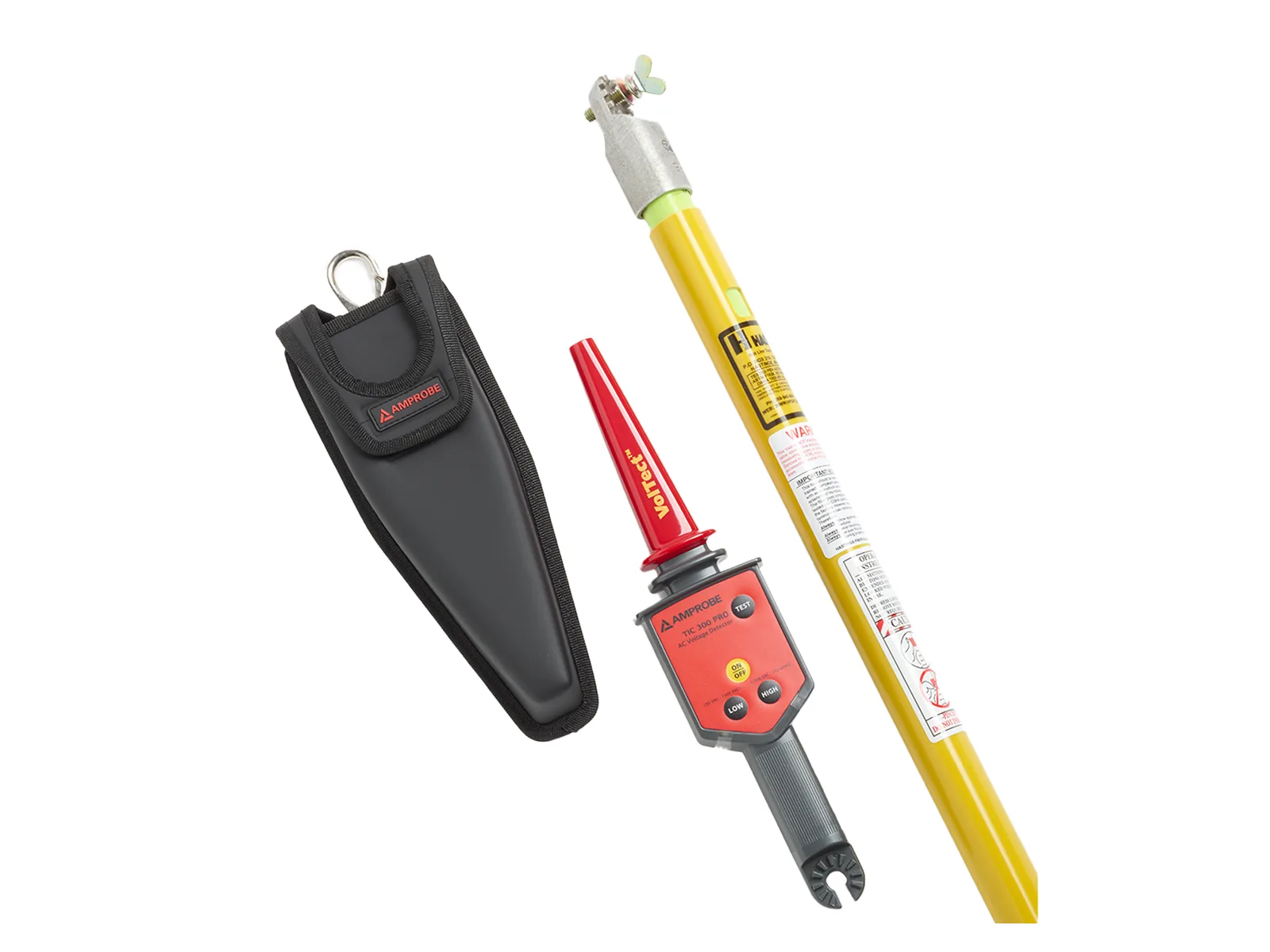 Amprobe TIC 300 PRO/KIT Detector de alta tensión CA hasta 122 kV + pértiga TIC 410A — Comprobación Eléctrica