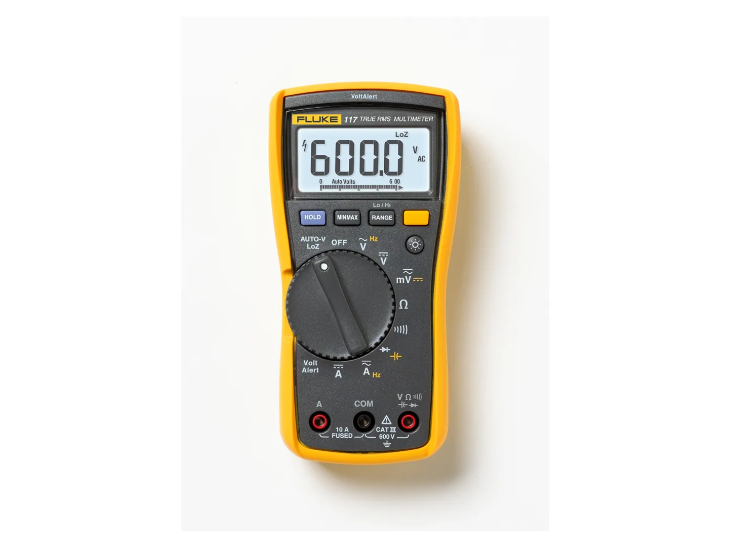 Fluke 117 Multímetro digital para electricistas con detector de voltaje sin contacto — Comprobación Eléctrica