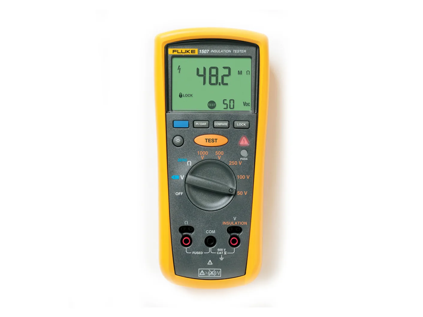 Fluke 1507 Medidor de resistencia de aislamiento — Comprobación Eléctrica
