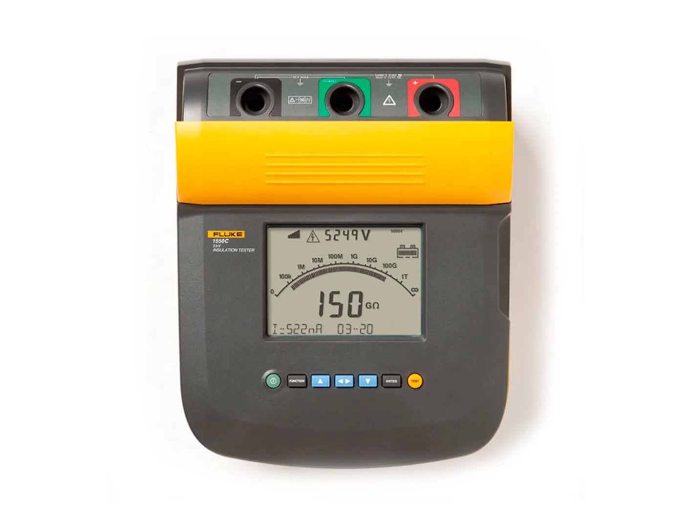 Fluke 1550C FC Comprobador de aislamiento 5 kV — Comprobación Eléctrica