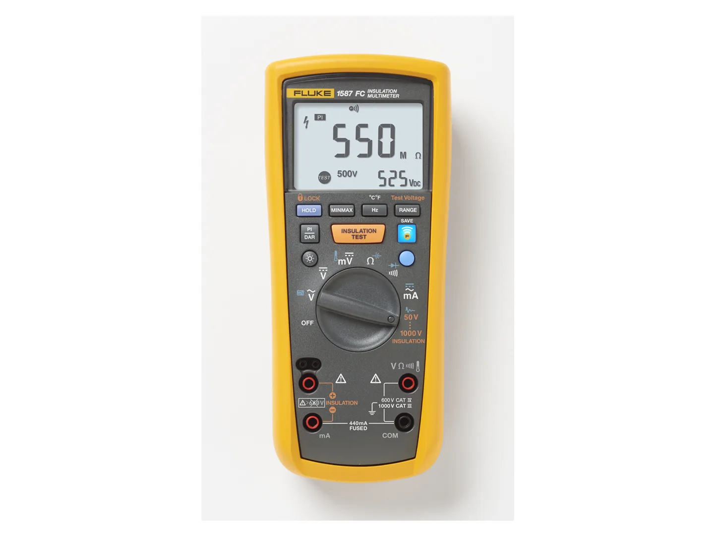Fluke 1587 FC Multímetro de aislamiento — Comprobación Eléctrica
