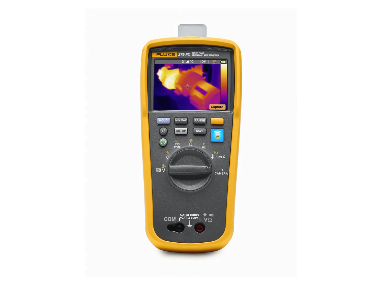 Fluke 279 FC Multímetro termográfico TRMS con iFlex — Comprobación Eléctrica