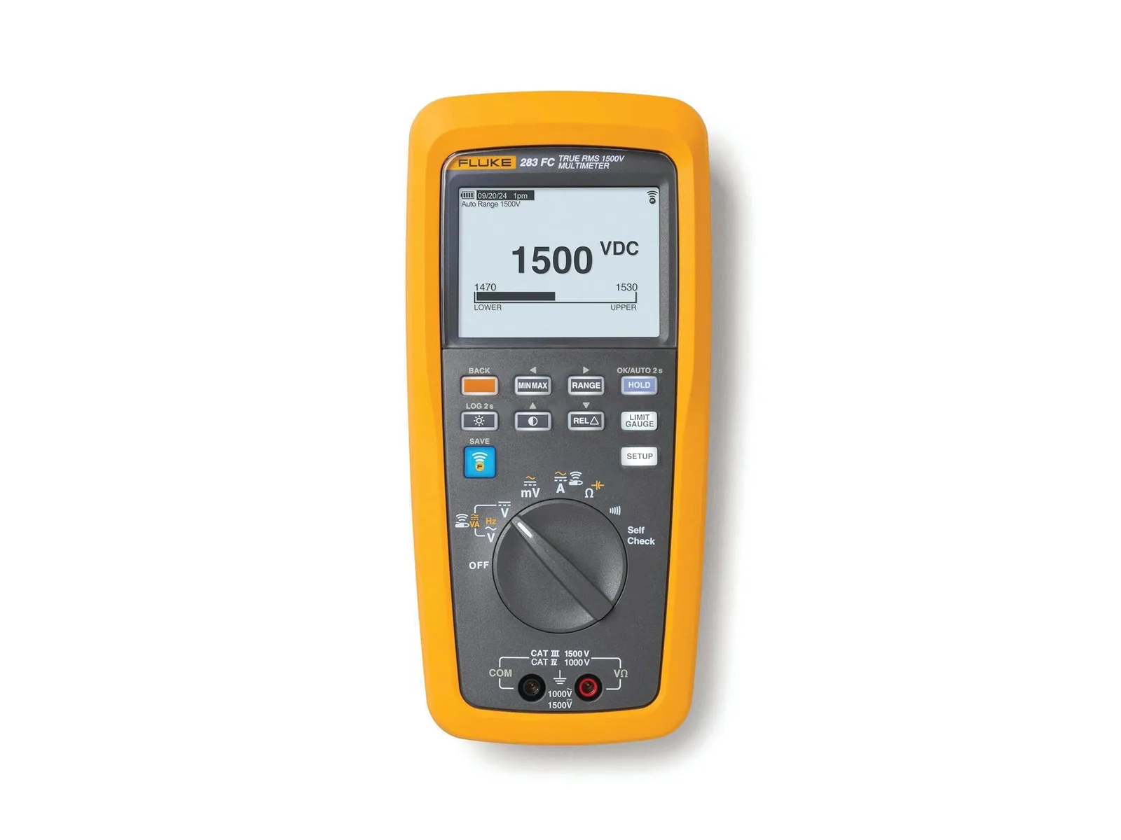 Fluke 283 FC Multímetro digital CAT III 1500 V — Comprobación Eléctrica