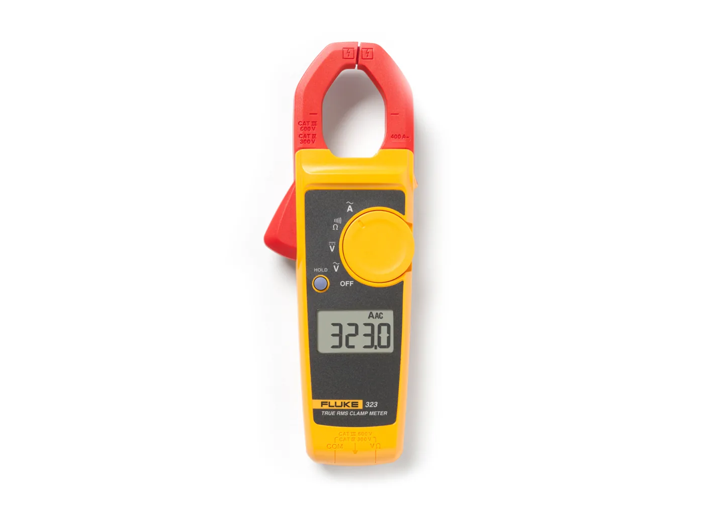 Fluke 323 Pinza amperimétrica de verdadero valor eficaz — Comprobación Eléctrica
