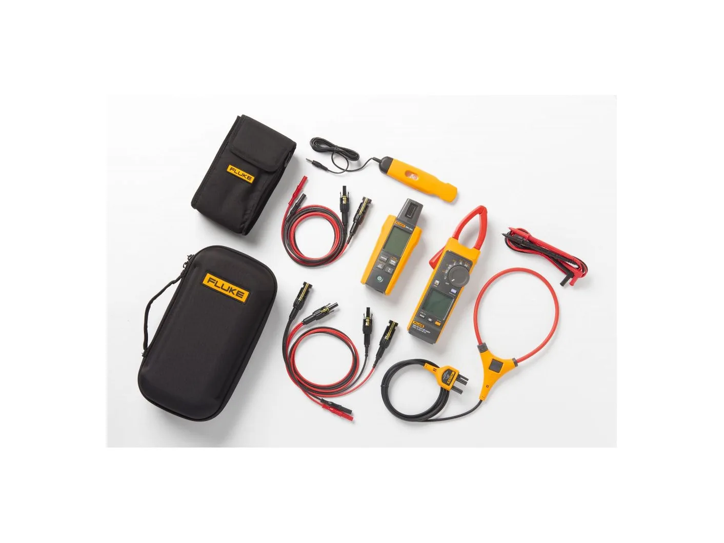 Fluke 393-IRR-PVLEAD Pinza 393 FC, medidor de irradiancia IRR1, juego de cables de prueba MC4 — Comprobación Eléctrica