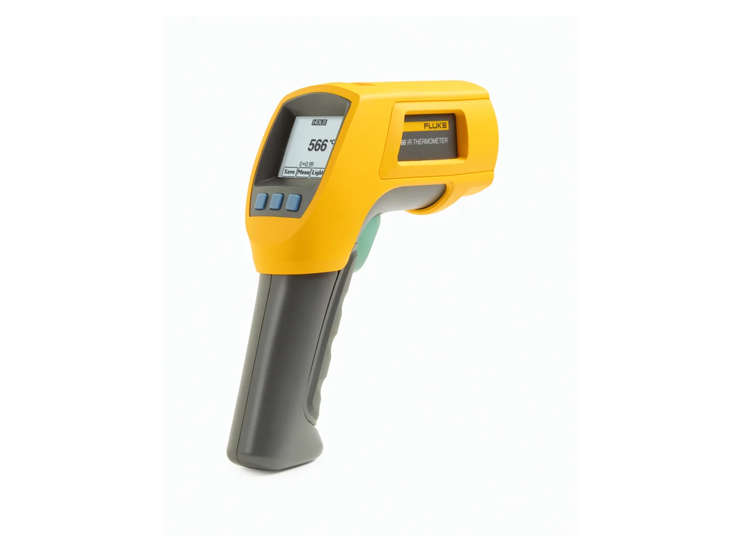 Fluke 566 Termómetro infrarrojo y de contacto — Medición de Temperatura