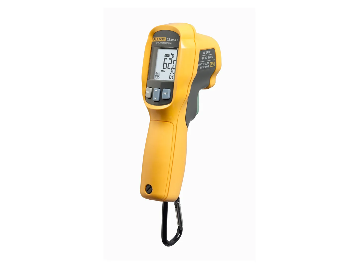 Fluke 62 MAX Termómetro IR — Medición de Temperatura