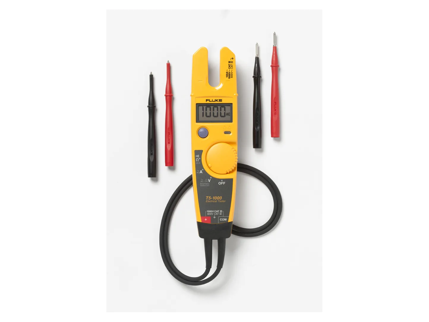 Fluke T5-1000 Comprobador de voltaje, continuidad y corriente — Comprobación Eléctrica