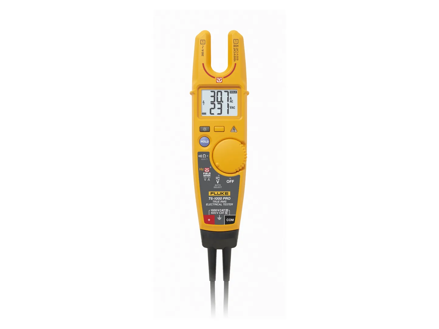 Fluke T6-1000 PRO Comprobador eléctrico con FieldSense — Comprobación Eléctrica