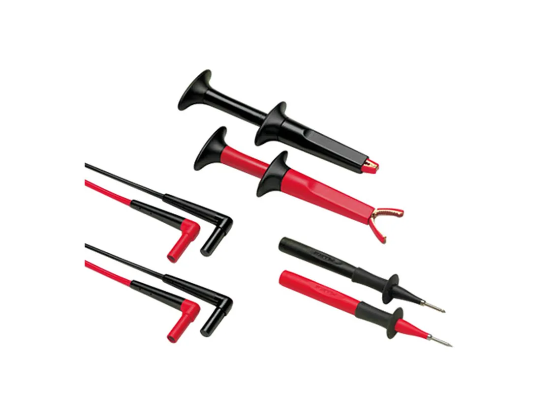 Fluke TL220 Juego de cables de prueba industrial SureGrip — Fundas y Accesorios