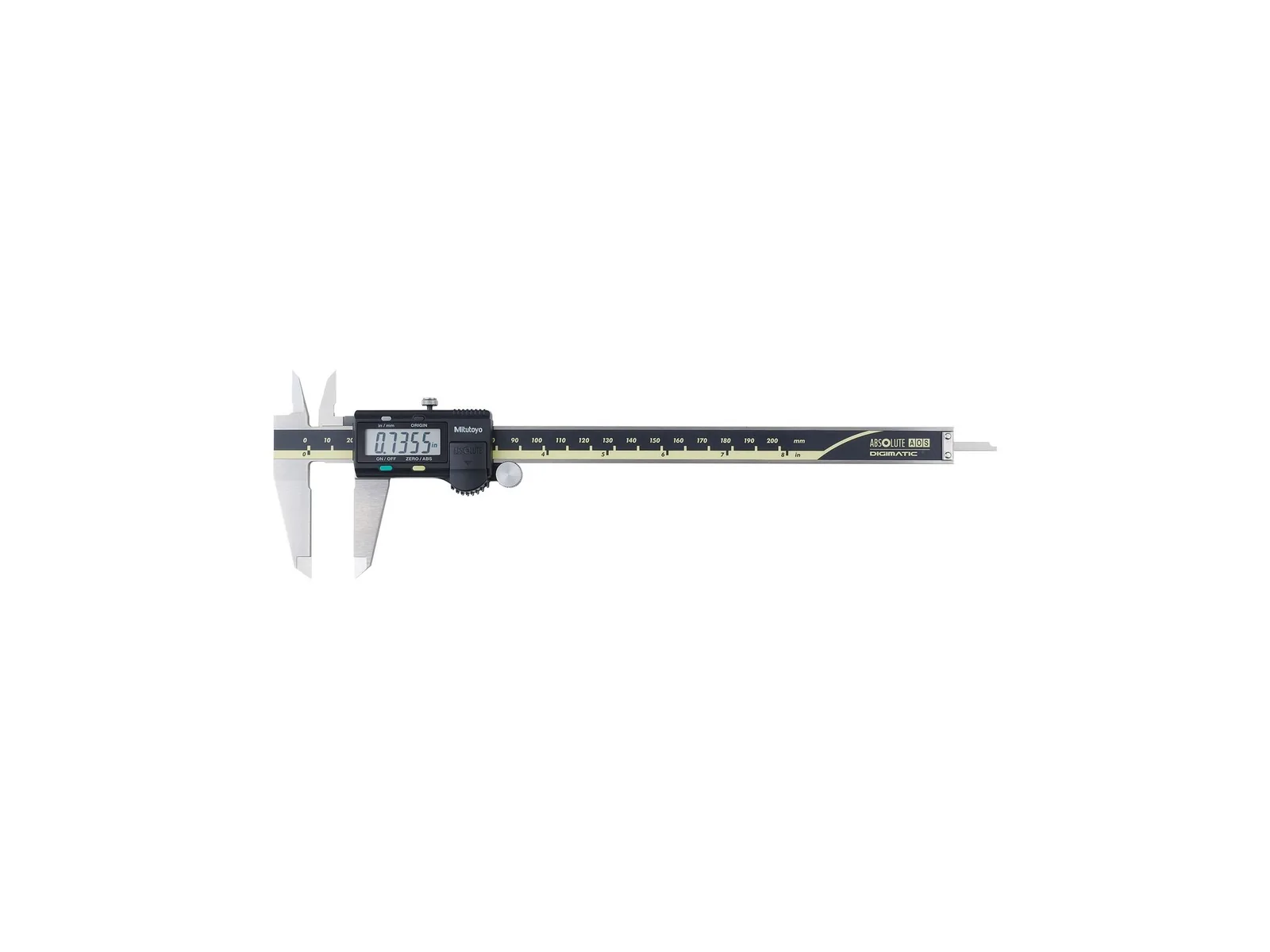 Mitutoyo 500-197-30 Calibre digital ABSOLUTE 200 mm 0,01 mm sin salida de datos — Metrología Mitutoyo