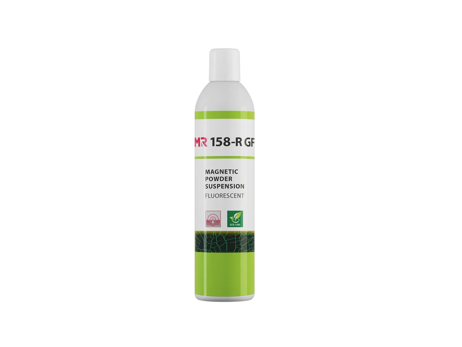 Mr Chemie MR 158-R GF ECO-Line Partículas magnéticas fluorescentes en aerosol de aire comprimido — Ensayos No Destructivos