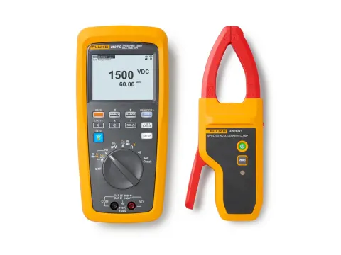 Fluke 283 FC/PV Multímetro digital solar y pinza amperimétrica inalámbrica — Comprobación Eléctrica
