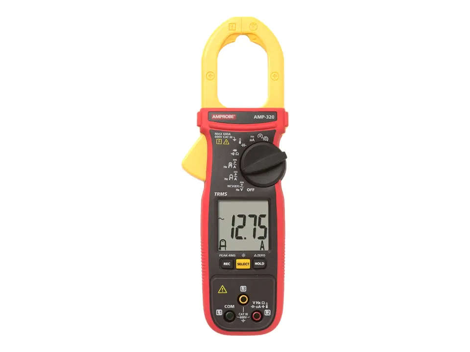 Fluke Amprobe AMP-320 Pinza amperométrica TRMS de 600 A CA/CC