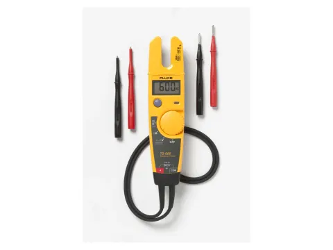 Fluke T5-600 Comprobador de voltaje, continuidad y corriente — Comprobación Eléctrica