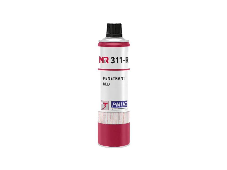 Mess Medición Mr Chemie MR 311-R Penetrante rojo removible con agua y solvente