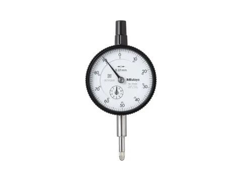 Mitutoyo 2046A Reloj comparador, capacidad 10 mm, resolución 0,01 mm — Metrología Mitutoyo