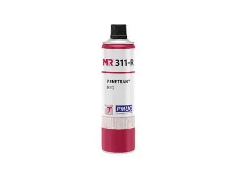 Mr Chemie MR 311-R Penetrante rojo removible con agua y solvente — Ensayos No Destructivos